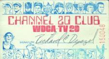 Channel 20 Club Card, Front (Courtesy of Dick Dyszel)