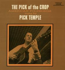 *The Pick of the Crop* Cover, Pick Temple's Prestige International Phono Album  (Donated by Jack Maier)