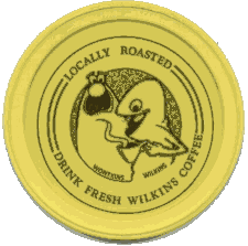Plastic Coffee Lid featuring Muppets Wilkins and Wontkins (c.1989)