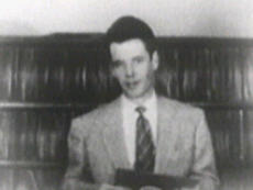 Bob Dalton in 1954 (Donated by Tom Buckley, WUSA-TV)