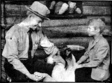 Hal with Lassie & Timmy