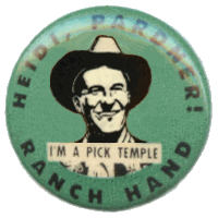 Heidi, Pardner - Ranch Hand Button (Donated by Tom Fielding)