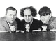 Curly, Larry and Moe as The Three Stooges